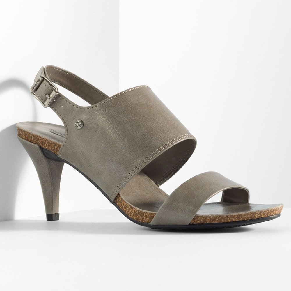 Simply Vera Vera Wang Cork Footbed Dress Heels